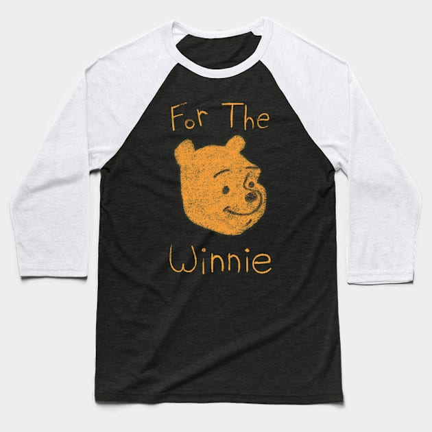 For the Winnie! Baseball T-Shirt by BKArtwork